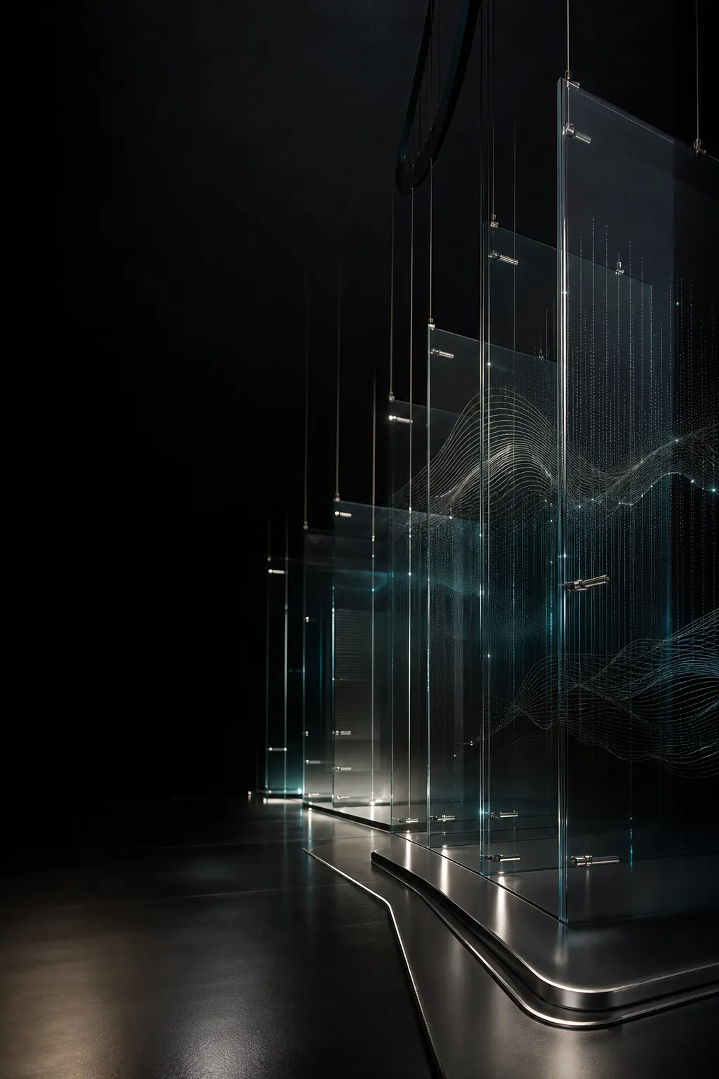 Glass evidence chamber representing a structured public-source report